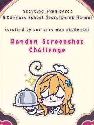 A post by @genshinimpact_en on TikTok caption: Do you want to become a student of a top chef and create the world's most delicious dishes? Check out this brochure (crafted by our very own students)! Ready to join the culinary adventure? Sign up now! #GenshinImpact #Escoffier