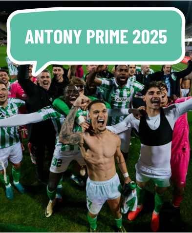 A post by @realbetisbalompie on TikTok caption: #RealBetis #Antony #ConferenceLeague #Fútbol #tiktokfootballacademy #deportesentiktok 