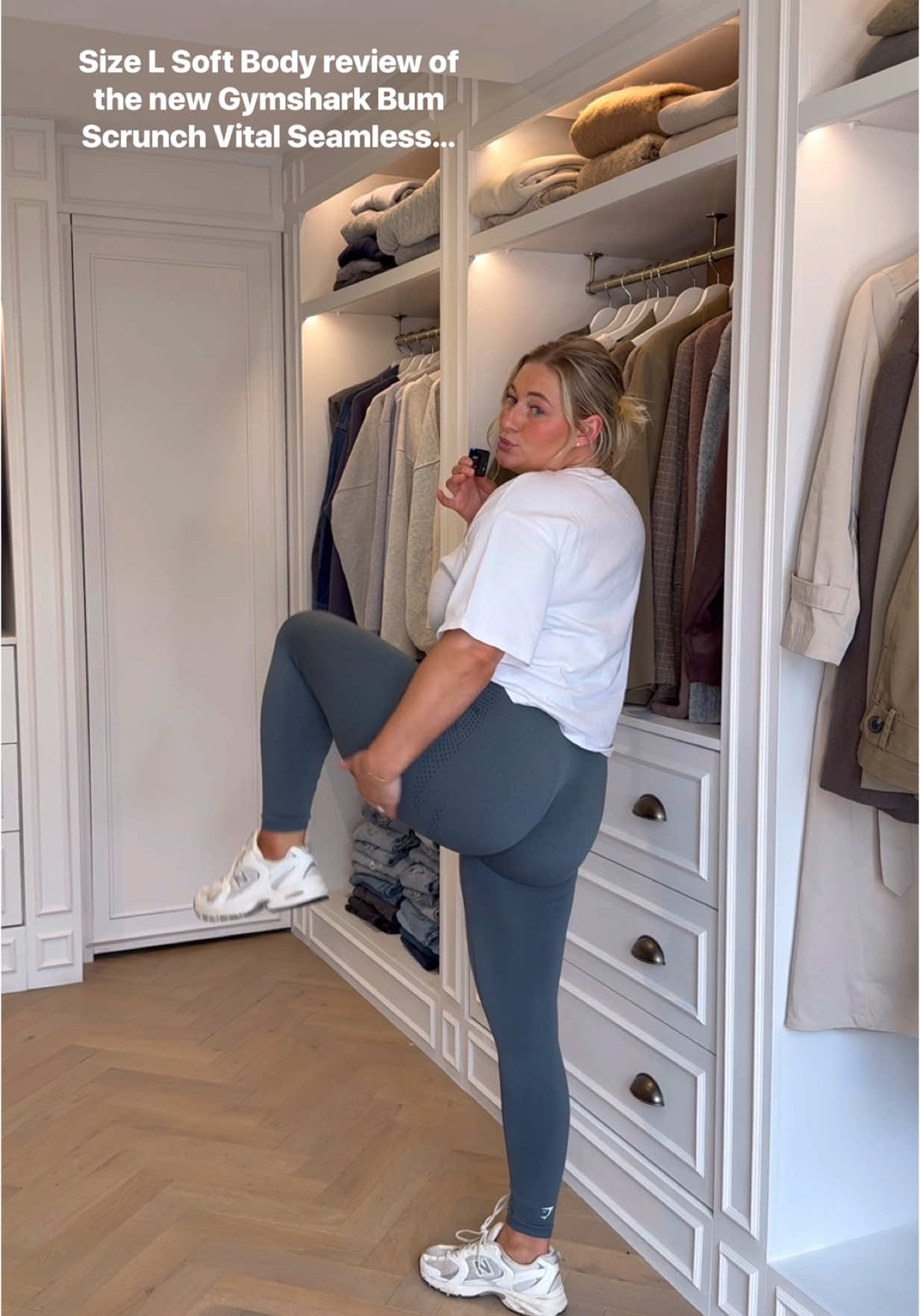 A post by @carys.whittaker on TikTok caption: Vital sculpt have just launched and my code CARYS10 always works on any Gymshark pieces including this new launch!!😍🥹✨ ad - 8 years working with Gymshark and I’ve loved it at every stage and size I’ve been, from XS to now L 🫶🏻✨