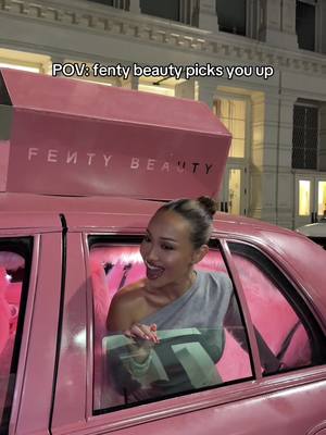A post by @taontm on TikTok caption: Omw to @Fenty Beauty Gloss Bomb Shop in nyc 💅🏼✨ #makeup #fentybeauty 