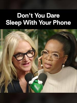 A post by @melrobbins on TikTok caption: Want better mornings and clearer headspace? Put your phone in the bathroom tonight. Trust me, your peace is worth it.  Thank you Oprah for having me on this episode of the Oprah Podcast! Check it out now 🎧 "Oprah and Mel Robbins on How to Calm Anxiety." #melrobbins #oprah #goodhabits #clearmind