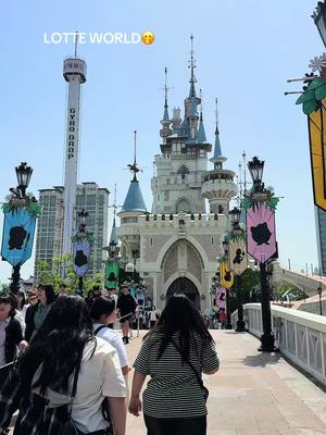 A post by @jackieybarra on TikTok caption: Lotte world is my favorite annnd Tom cruise was the randomest thing EVER😭