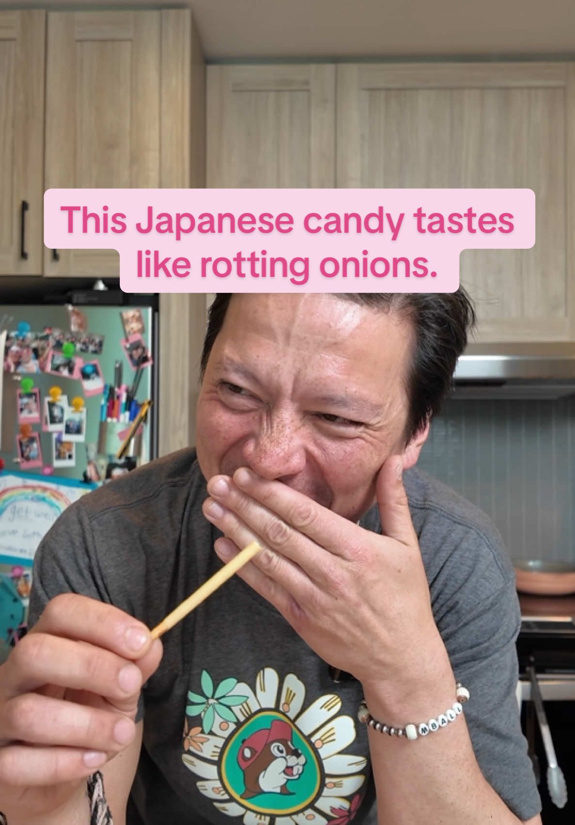 A post by @j.kenji.lopezalt on TikTok caption: I tried a couple of new snacks from my friends at Uwajimaya. One I loved. The other…