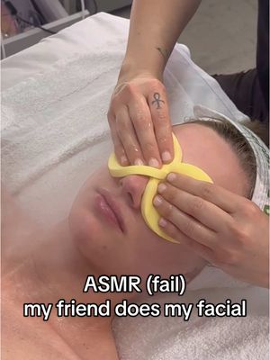 A post by @lilireinhart on TikTok caption: my ASMR microphone stopped working so the sound is not as crisp as I would like 💔 but we had a lot of laughs during this one 👀 @Sarah Ford 