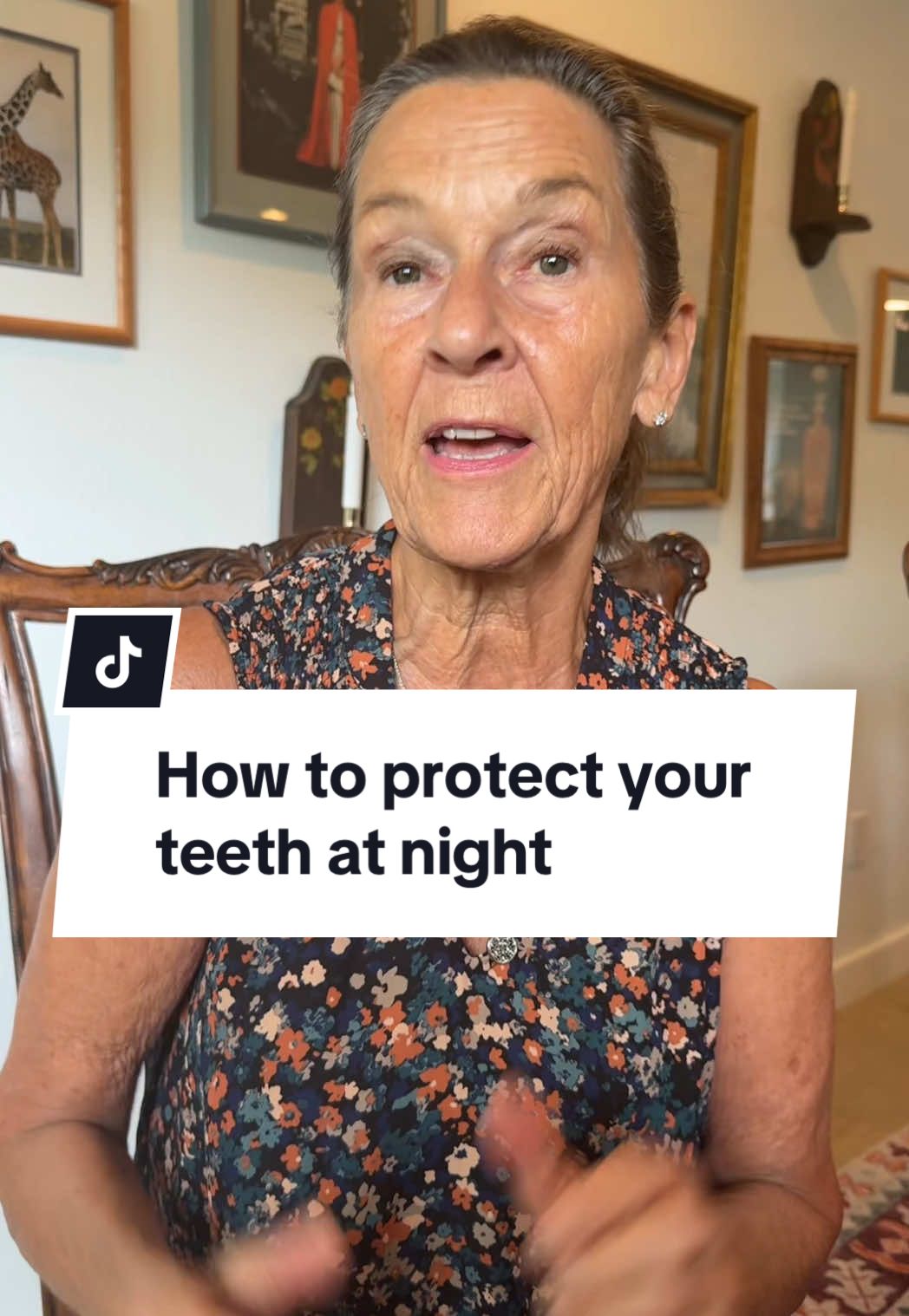 A post by @drelliephillips on TikTok caption: How to protect your teeth at night #teethroutine #healthyteeth #teethtok #toothtok #caringforteeth 