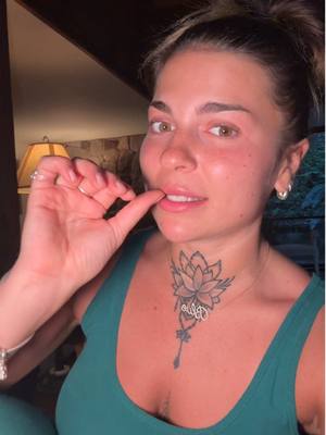 A post by @lilbadblueeee on TikTok caption: Replying to @Monica ❤️💃 i think it’s healthier this way