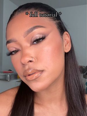 A post by @leilanigreen on TikTok caption: IM SO IN LOVE WITH YOU. Full tutorial on this eye look 😊 @PLOUISE base pro @YSL Beauty Crushliner stylo waterproof precise eyeliner @patrick ta major dimensions three pallet PLOUISE wedding wish pallet @urban decay moondust- space cowboy  #eyeshadowtutorials #makeupinspo #eyeshadow