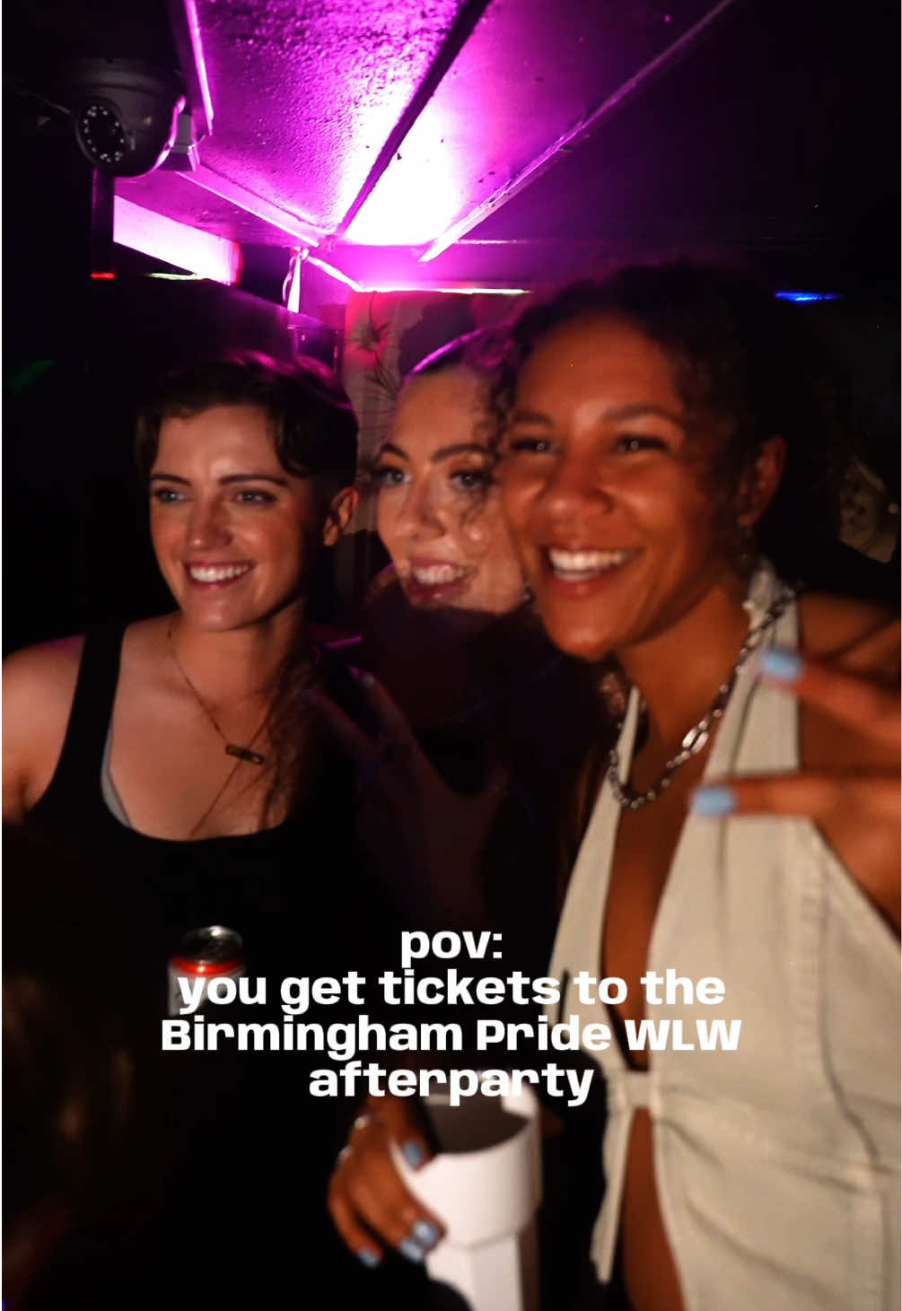 A post by @g.irlevents on TikTok caption: We’ve teamed up with @The Gaybourhood Events to bring you the ULTIMATE Birmingham pride Afterparty with heaps of enertainment & the cast of I Kissed A Girl 💅🏳️‍🌈 #birminghampride #lesbiansoftiktok #lgbt 