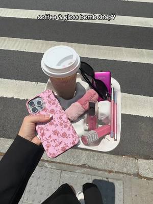 A post by @fentybeauty on TikTok caption: Today’s errands: Grab coffee and stop by the Gloss Bomb Shop ☕️🙂‍↔️👄 Pull up NYC fam! We just dropped new spots! RSVP or simply walk in. First come first serve. 💗✨ Addy: Shopify NY, 131 Greene St. New York, NY 10012 Glossbombshop.com