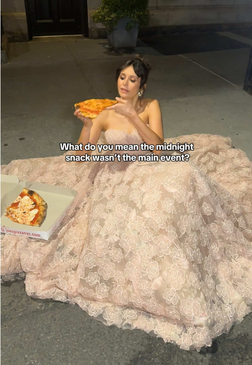 A post by @nina on TikTok caption: turning ‘sweet dreams’ into sweet treats 🥞🍕🌭
