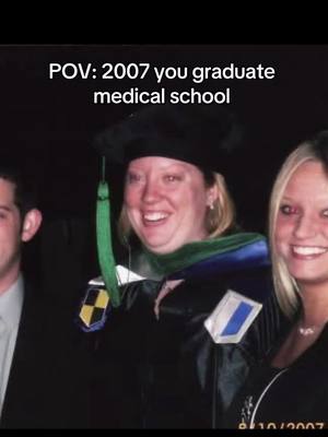 A post by @ladyspinedoc on TikTok caption: Full circle moment FR. Congrats class of 2025 🤓🫶🏻 #ClassOf2025 #Graduation 