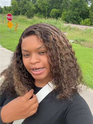 A post by @monniee7_steevie7 on TikTok caption: OQ Hair 🥇| Balayage Ombre Water Wave Wig😍😍 – 26% Off with Code HR26!