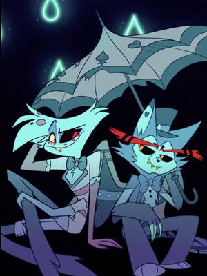 A post by @hazbinhotel on TikTok caption: Get in Loser Babies, we're voting Hazbin Hotel for Favorite Soundtrack at the @AMAs!