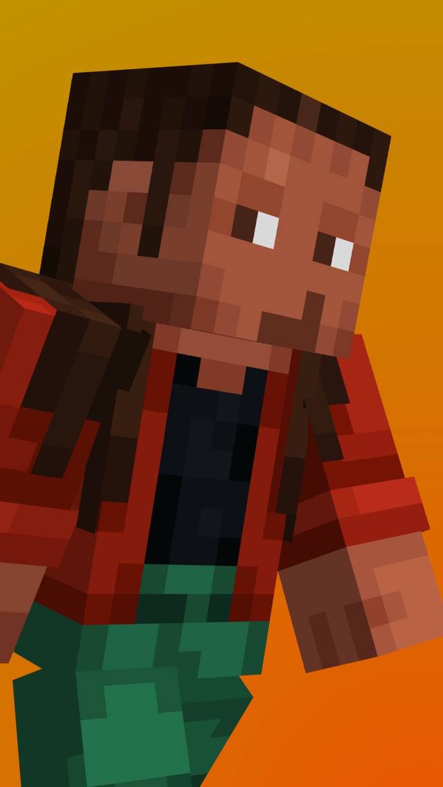 A post by @minecraft on TikTok caption: Hey ✨ #minecraft #minecraftmemes 