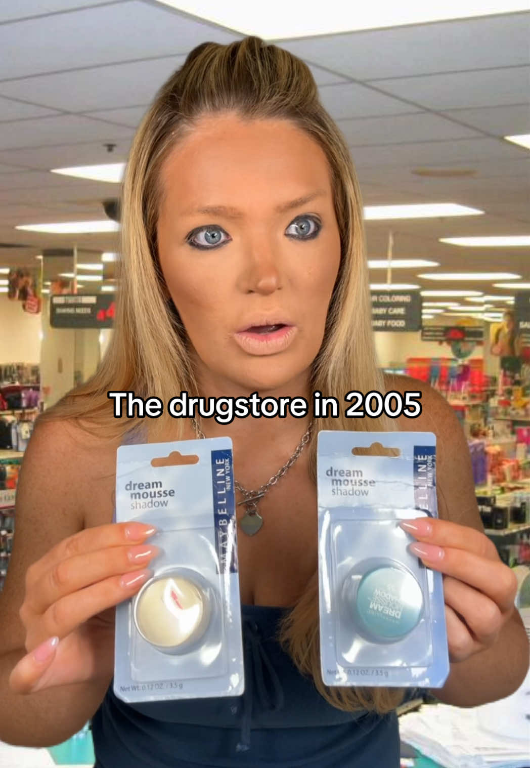 A post by @isabelclanc on TikTok caption: Legendary #nostalgic #millennial #genz #nostalgia #millennials #y2knostalgia #y2k #blueeyeshadow 
