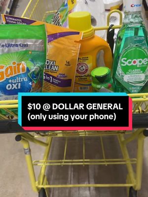 A post by @crazydealsandsteals on TikTok caption: This $10 laundry deal @Dollar General is for SATURDAY 5/10/25 only! #savings #couponer #howtocoupon #couponing #extremecouponing #fyp #learntocoupon #greenscreenvideo #dollargeneralcouponing #dollargeneraldeals #dollargeneralfinds 