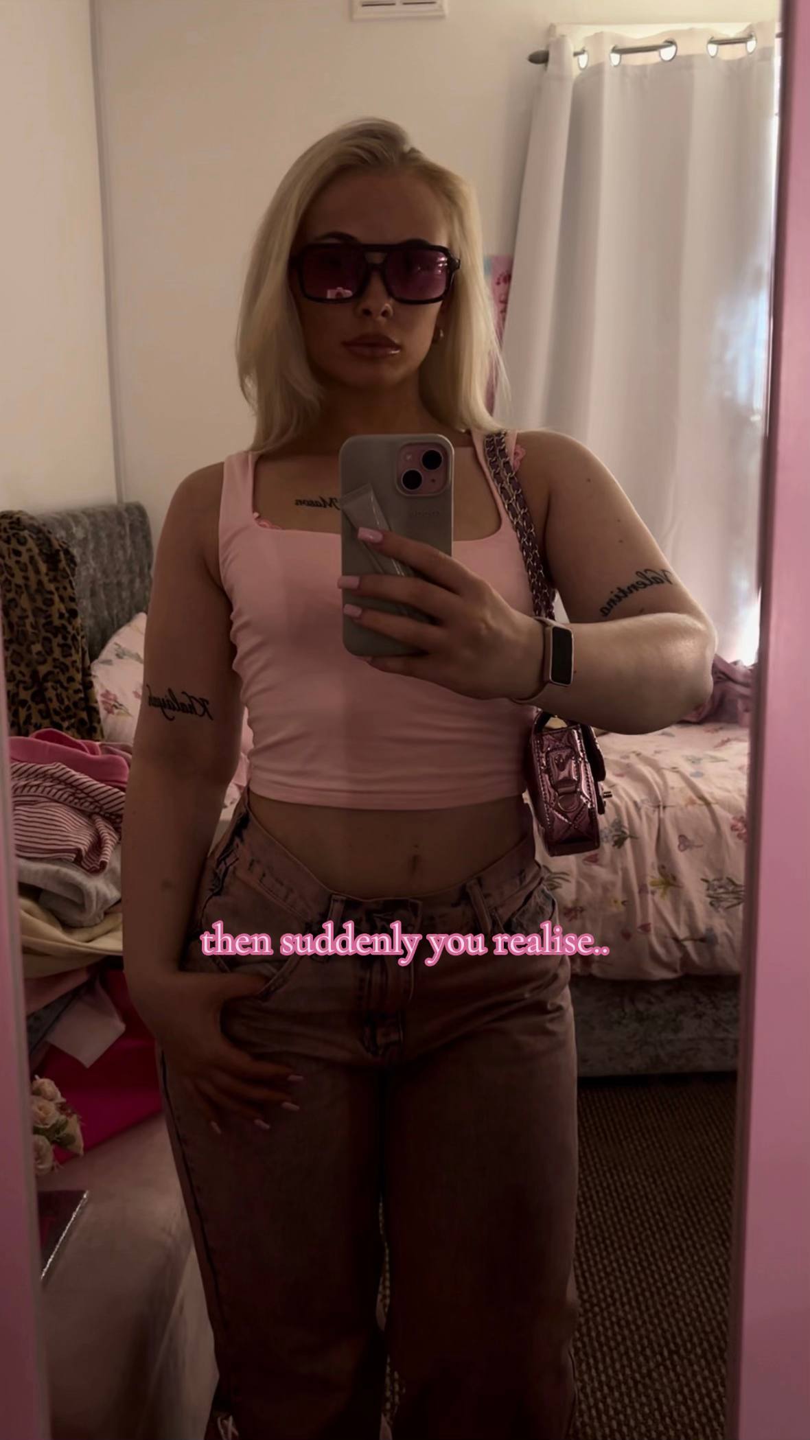 A post by @kaydonnelly2 on TikTok caption: maturing is realising no make up looks better🤷🏼‍♀️🤷🏼‍♀️