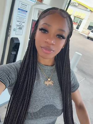 A post by @miyaaaaaofc_ on TikTok caption: hate pumping my own gas.  #therealmiya 