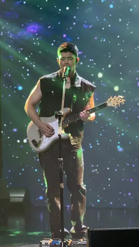 A post by @rayvercruz on TikTok caption: Yay second music museum guesting wahaha this time got to use my dead spec live 🎸😍🙏🏼🤘🏻 thank you team “born for this” concert, Congrats chloe, thea and Jessica solid galing proud ako sa inyo!! 🙌🏻