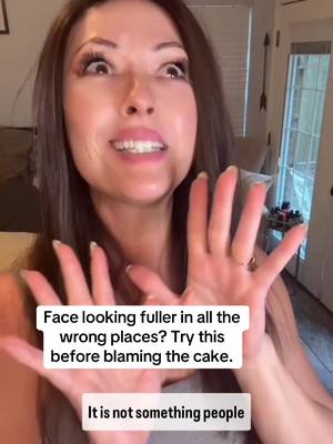 A post by @nicole_loves_tacos on TikTok caption: Face looking fuller in all the wrong places? Try this before blaming the cake. You can find my recommended oils and tools by going to the taplink under my profile pic or by going to the link below: Make sure to check out the free blended roller bottle when you grab the four oils!  Https://www.taplink.cc/nicoledomuret  #menopause #menopauseeducator #castoroil #antiaging #over40skincare #frankincense #menopausesupport #guasha #jojoba #rosehip #facefitness