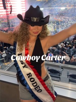 A post by @maliaelaine on TikTok caption: s/o @IPSY for bringing me back out for the closing night in LA #cowboycarter 