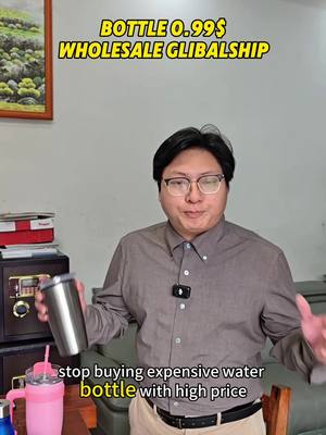 A post by @goodmanwon88 on TikTok caption: Bottle wholesale price 0.99$ ship globally #bottle #sourcing #wholesale