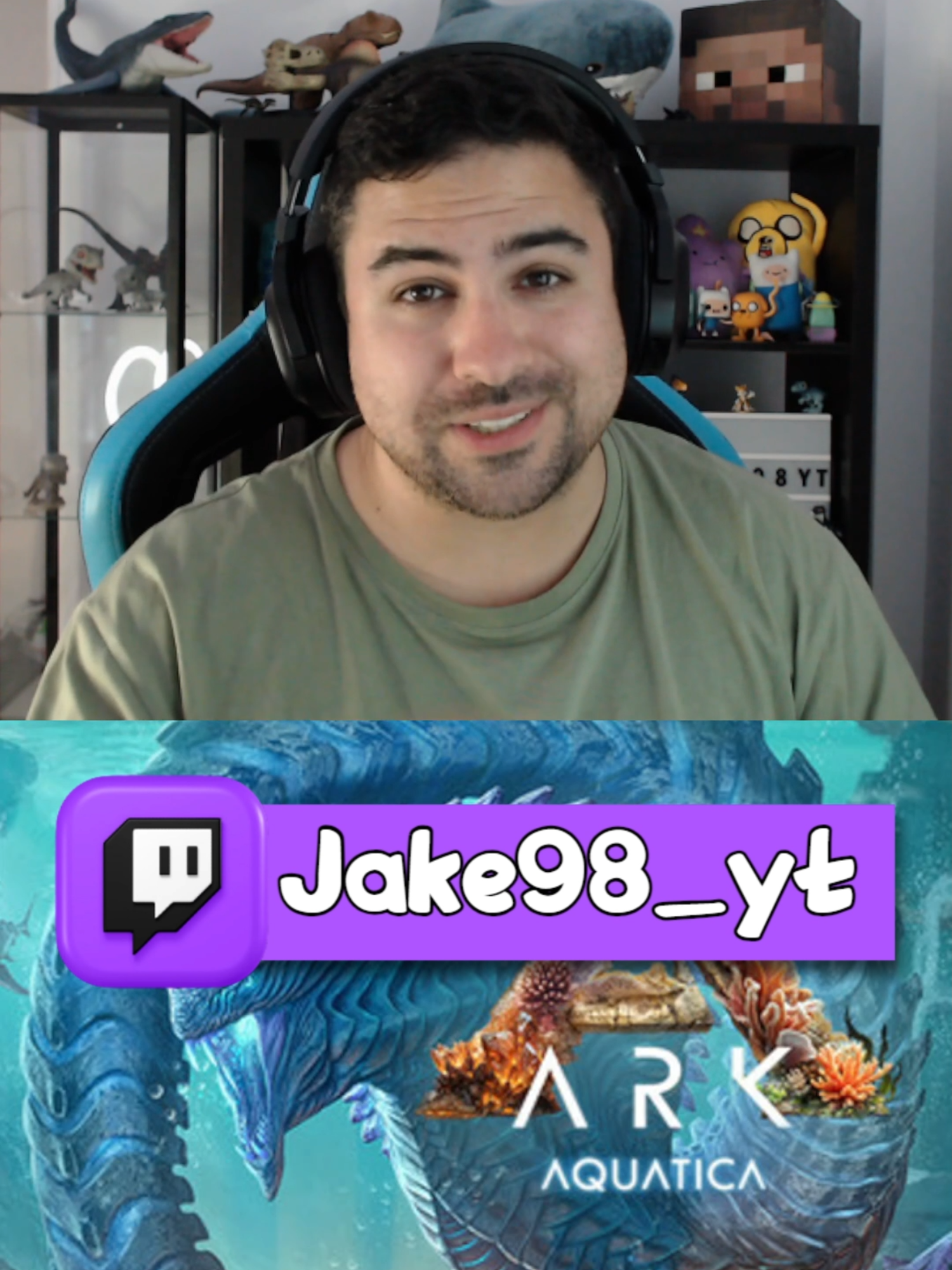A post by @jake98yt on TikTok caption: TODO LO NUEVO DE ARK ACUÁTICA #parati #fyp #ark #twitch #survival