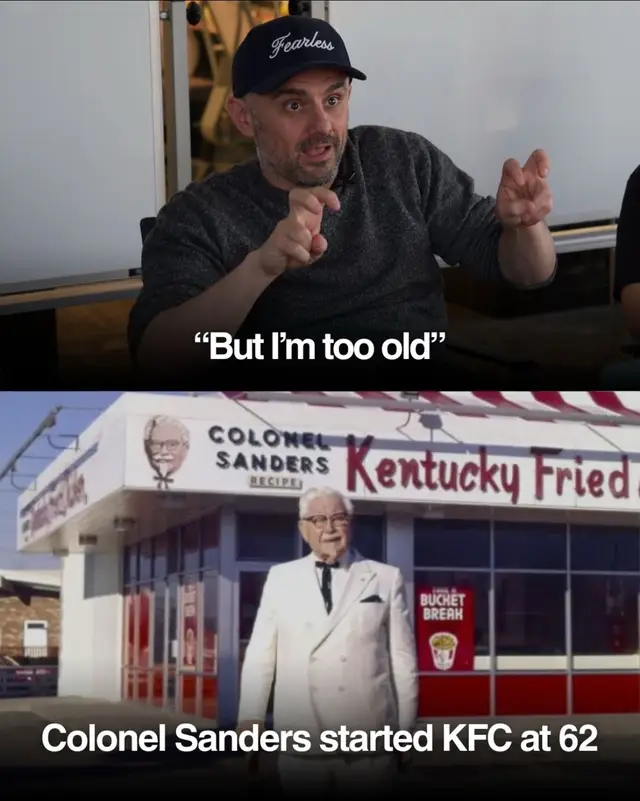 A post by @garyvee on TikTok caption: Now tell me your excuse again? #excuses #perspective #garyvee 