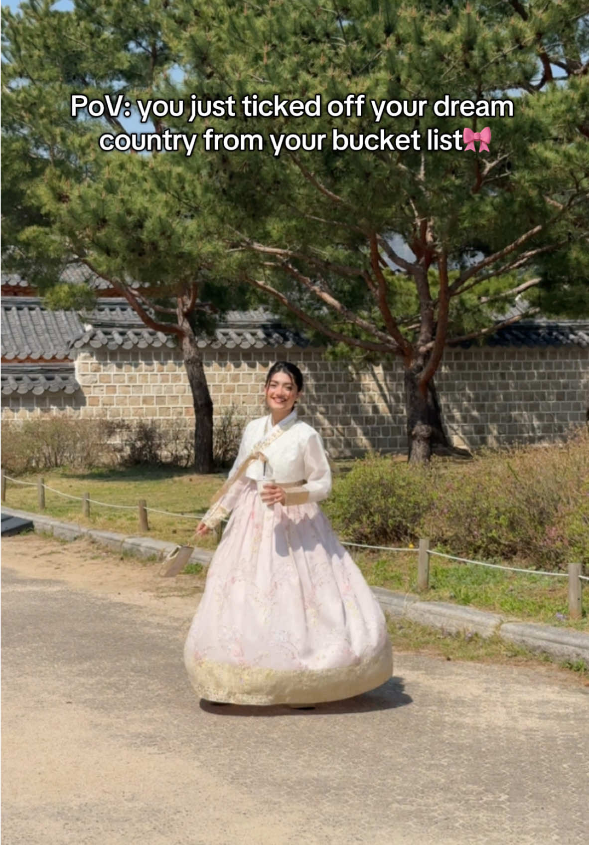 A post by @_amulya07 on TikTok caption: Living my K-Drama dream🥹🇰🇷#southkorea #kdrama #koreandrama #kpop 