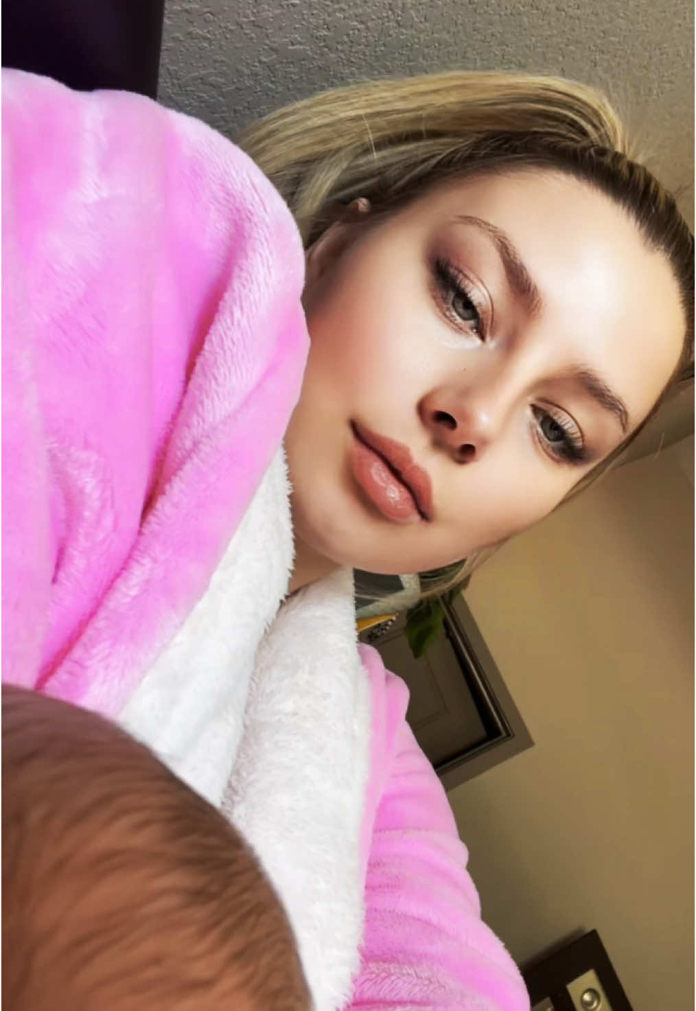 A post by @angelstemler on TikTok caption: My Bebe 🥹🩵