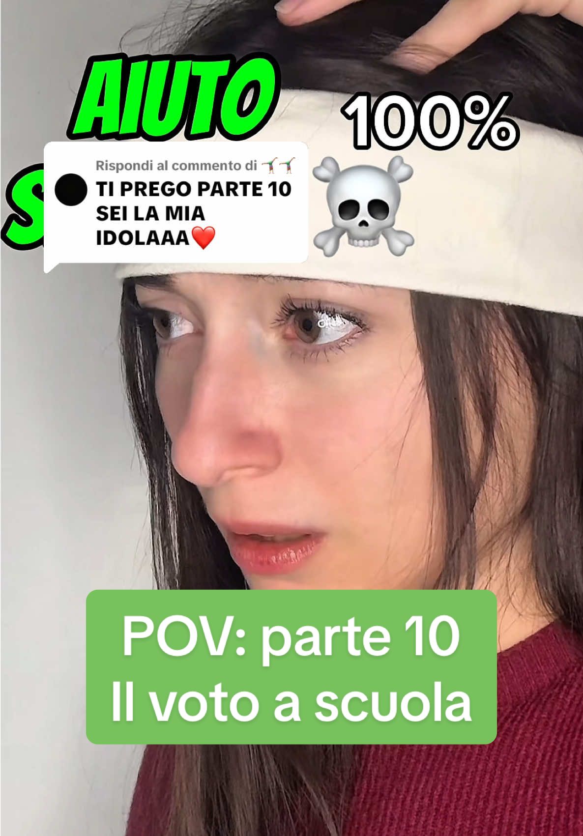 A post by @ludovica_frati on TikTok caption: Risposta a @🤸🏽‍♀️🤸🏽‍♀️ #MaestriDelPov PARTE 10 vivi in una società dove vige la perfezione,un voto sotto al 7 porta a delle conseguenze … PARTE FINALE?