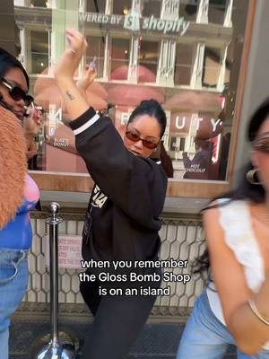 A post by @fentybeauty on TikTok caption: And don’t y’all ever forget that #FentyBeauty was founded by a bad island gyalllllllllll 💅🏽 pull up, manhattan baddies! 🏝️