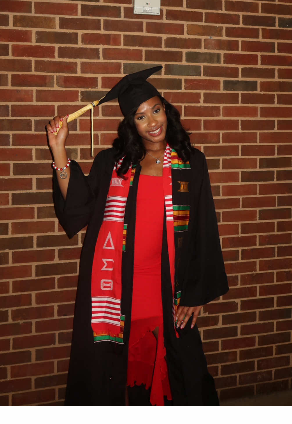 A post by @daniidior on TikTok caption: All I can say is wow🥹. I’m really a complete college graduate ❤️ This can’t be real!! #fyp #graduation #classof2025 #ugagrad