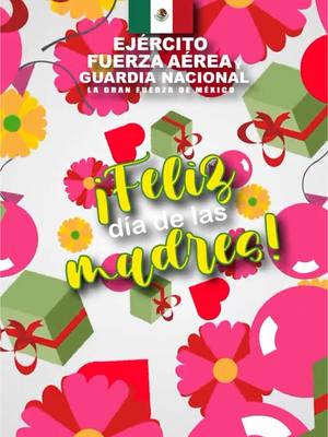 A post by @defensamx on TikTok caption: 👧🏻❤️ Gracias por estar siempre para nosotros. ¡Te queremos! Es por eso que en el #EjércitoMexicano, #FuerzaAéreaMx y #GuardiaNacional te deseamos un #FelizDíaDeLasMadres. Déjale en los comentarios una felicitación a tu #Mamá 👇 #DíaDeLasMadres #MamásMilitares #10DeMayo #GuardianesDeLaSoberanía #UnidosSomosLaGranFuerzaDeMéxico #fyp #parati #viral 