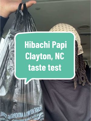 A post by @keith_lee125 on TikTok caption: Hibachi Papi taste test 💕 would you try it ? 💕 #foodcritic @Tim Shropshire @hibachipapinc 