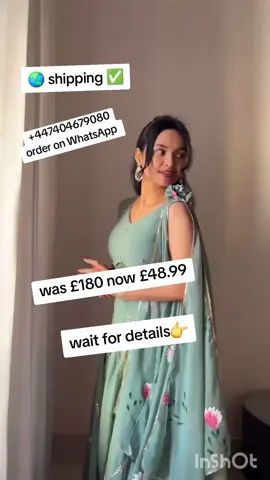 A post by @toni_collection on TikTok caption: +447404679080 order on WhatsApp #partywear #punjabiwedding #punjabisuits #ladiesclothes #sharara #suitsupply #lehenga #beautiful #afganisuit #stylecollections #suitsupply #weddingsuit #punjabidress #fashionlady 