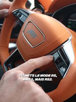 A post by @gmk on TikTok caption: Comment bien s'insérer avec une RS6 ABT avec le mode RS2😄 #gmk #rs6 #audi