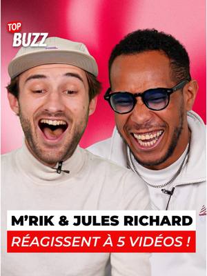 A post by @skyrockfm on TikTok caption: M’rik et @Detlay reagissent au Top 5 des vidéos de la semaine dans le TopBuzz 🤣🤣 Numéro 5 : @Longueviesitutabonnes  Numéro 4 : @Jeremouquoi  Numéro 3 : @Elie  Numéro 2 : @det_lay Numéro 1 : @💚 LA GUINEDOULE 🩷 