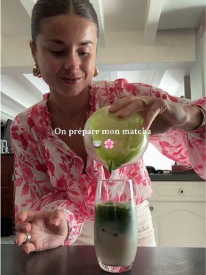 A post by @melissaselles on TikTok caption: Le meilleur moment de la journée 🍵 @Nōka Matcha  #noka #matcha #nokamatcha #preparation #tuto #matchagirl 