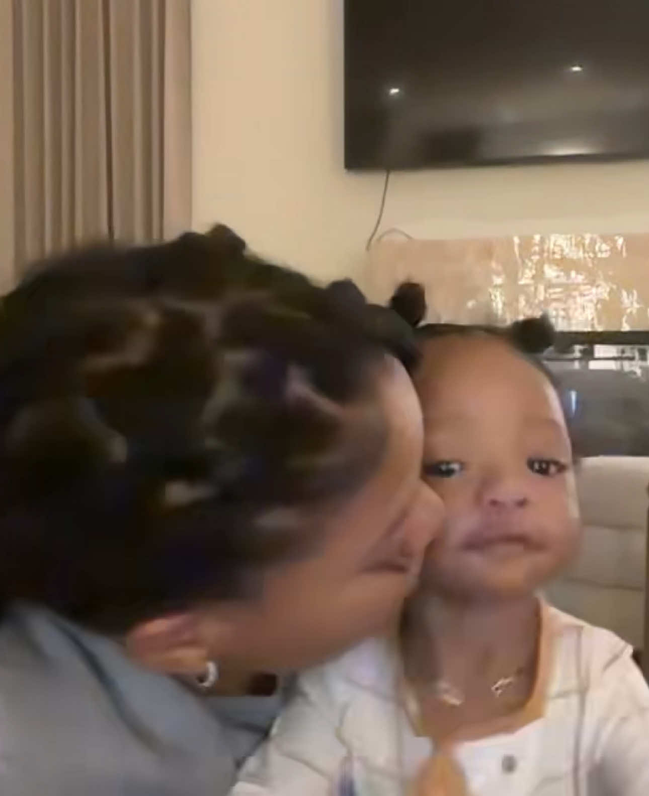 A post by @hallebailey on TikTok caption: happy mother’s day to all the amazing women who birthed tiny little humans today 💕❤️i wrote this song for my halo as he has given me the greatest love i’ve ever known. to all the moms out there, we are so strong, we are resilient, celebrate yourselves today !!!