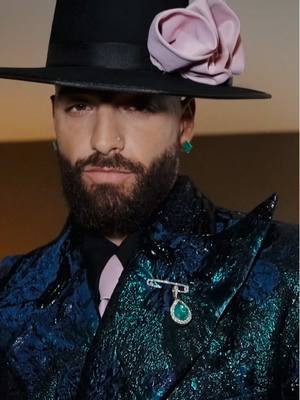 A post by @maluma on TikTok caption: MET GALA 2025 ✨