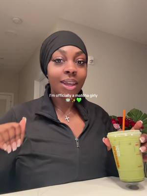 A post by @nursebrat on TikTok caption: I stand CORRECTED!!! 😭 but I’m only drinking 1/4 bc I know it’s full of sugar which I’m limiting A LOT. I ordered a small iced matcha latte with oat milk, 2 pumps blueberry, 2 pumps French vanilla swirl & sweet cold foam!!!!  I’m literally obsessed 😋🤤 #nursebrat #nursebratlife #matcha #matchalatte #matchaorder #dunkin 
