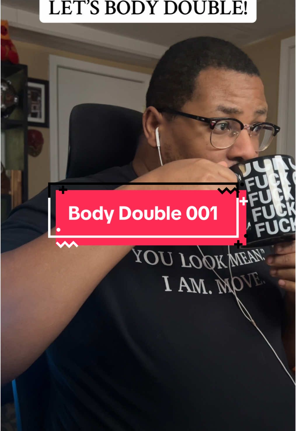 A post by @critbard on TikTok caption: Help a black queer hotmess continue making black queer hotmessery! #bodydouble #fyp #zyxcba 