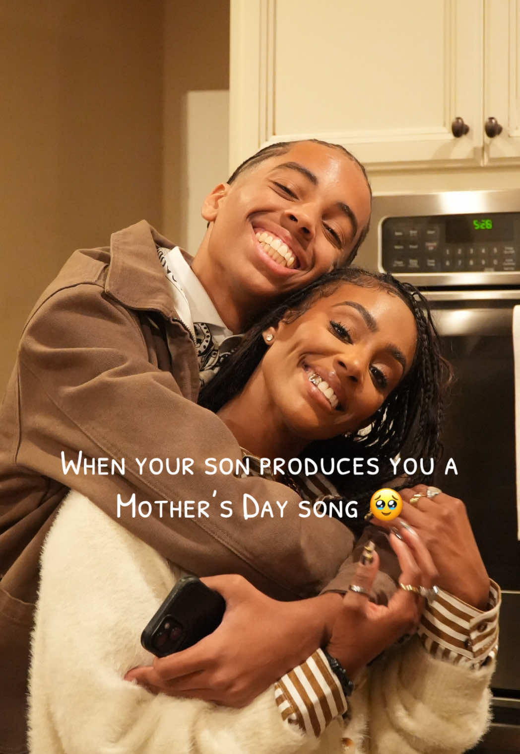 A post by @immeganashley on TikTok caption: Happy Mother’s Day 🩷#mothersday #mamas #momandson #boymom