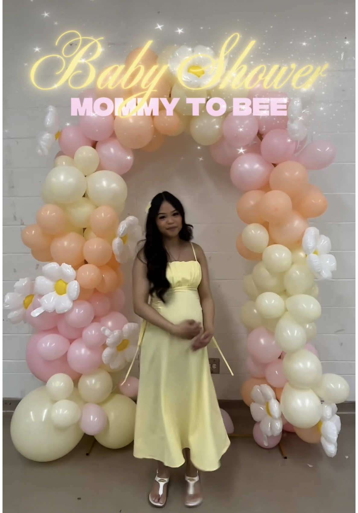 A post by @khristinegarciuh on TikTok caption: Happy mother’s day to all the moms out there 💛 #mothersday #babyshower #baby #mommy @katelyn garcia 