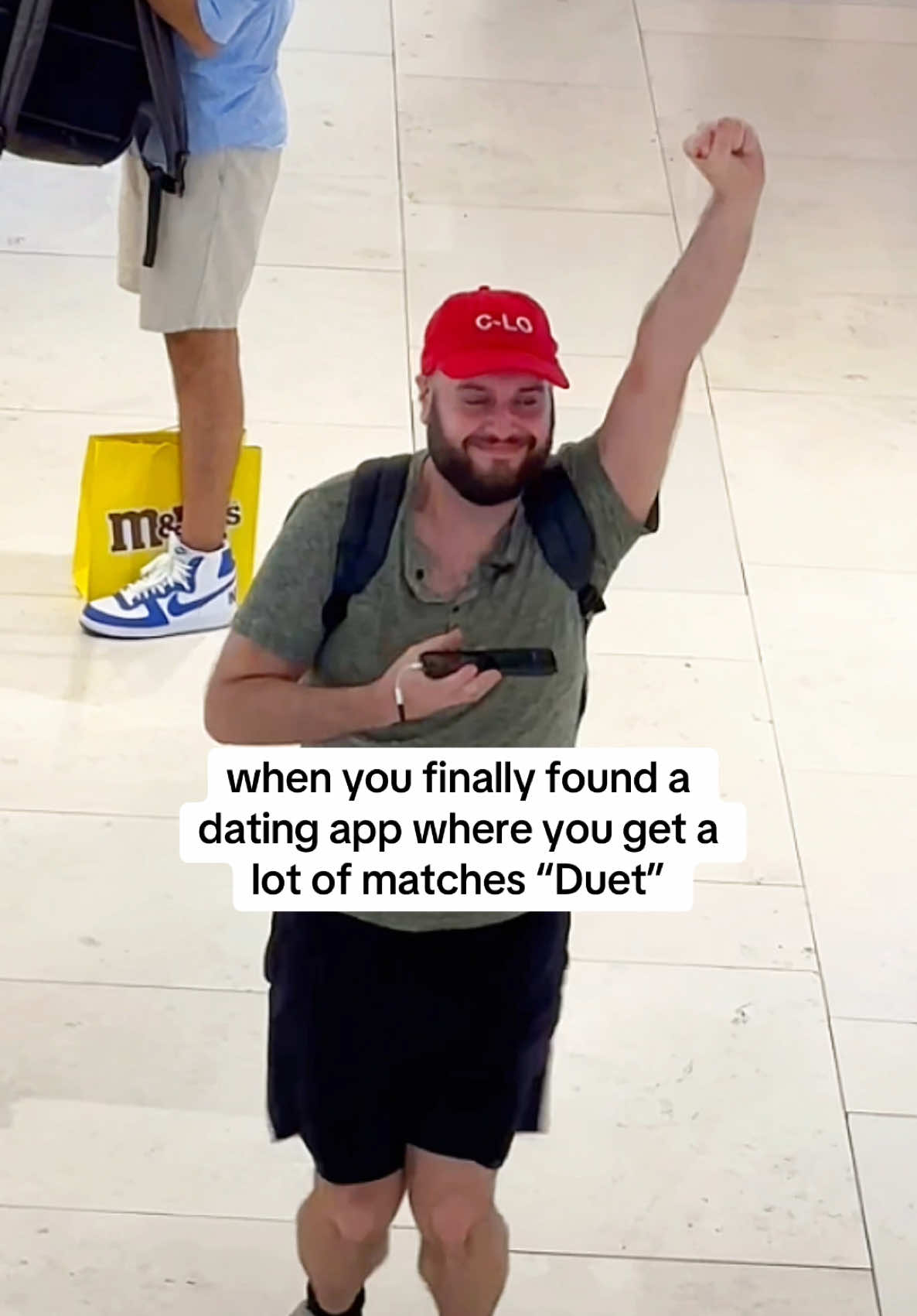 A post by @clop3z on TikTok caption: this dating app is a game changer fr @duet.app #duet #dating 