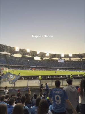 A post by @bleonasula on TikTok caption: @Euronics_Tufano 💙 #napoligenoa #napoli #perte #perteeee #stadiodiegoarmandomaradona #fyp 