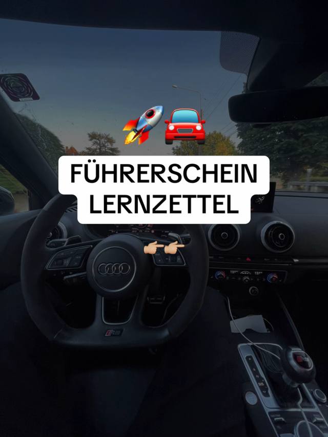 A post by @theoriefuchs on TikTok caption: #fahrschule #theorieprüfung #führerschein 