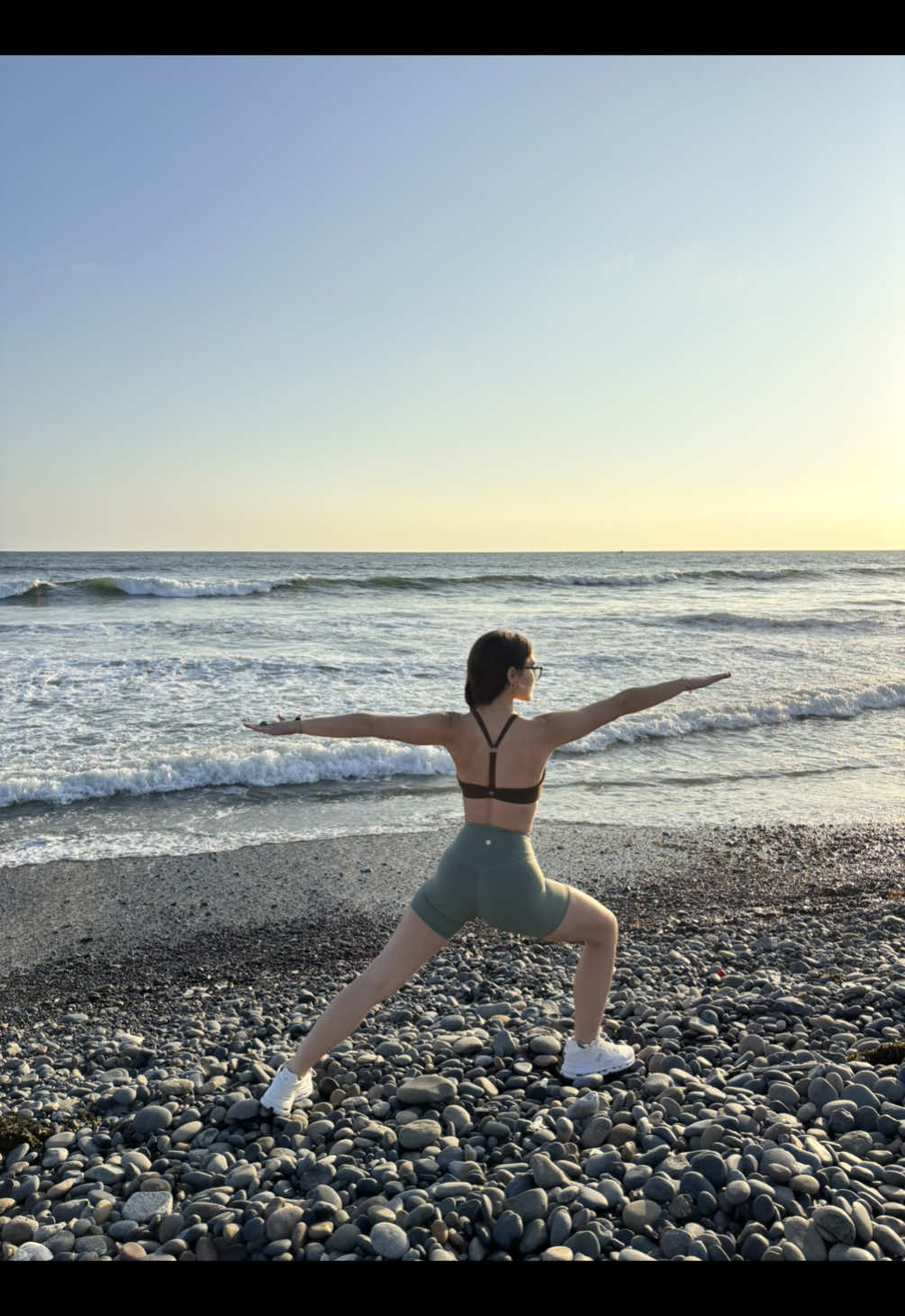 A post by @haileyy.jade on TikTok caption: Life’s best 🥹🤍🪷🐚🏃🏼‍♀️🌊  Take some time to reflect on all the wonderful moments in your life! ✨   #yogi #mindfulness #fyp #mindbodyconnection #healing #gratefulheart 