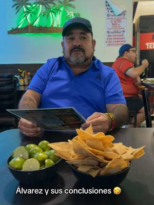 A post by @la_familia_alvarez_2 on TikTok caption: Comiendo muy agusto y Álvarez y sus conclusiones #jajaja #ocurrente #Guadalupe #NL 